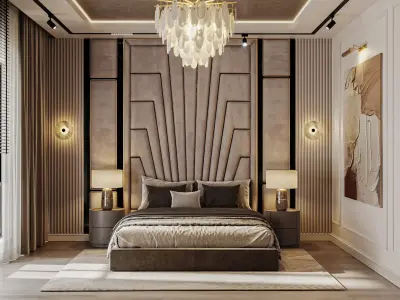 Modern Bedroom 3D model order