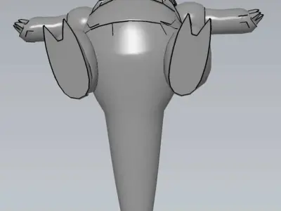 MakeIT Pokemon Rhydon 3D model