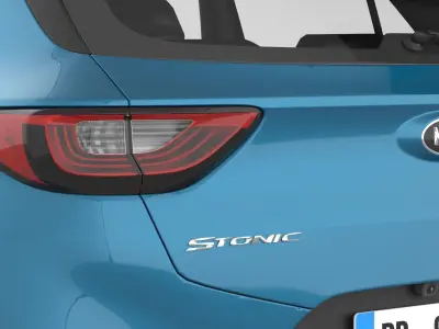 Kia Stonic GT-Line SUV 2021 3D model