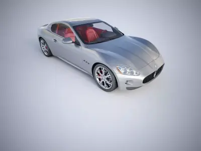 Maserati G T granturismo 3D model