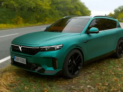 2024 DongFeng Voyah Free  3D model