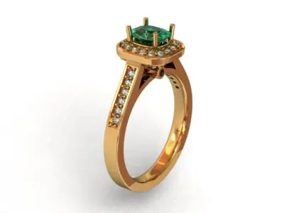 The Engagement Ring 3D print model