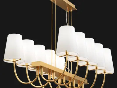 Lightstar corona chandelier 3D model