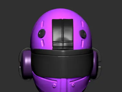 helmet high ver 3 poly sculpt 3d printable 3D model purchase