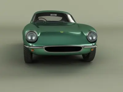 Lotus Elite Fastback 3D model