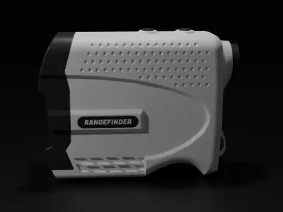 Golf Rangefinder Low-poly 3D model
