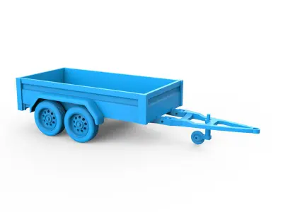 Trailer toy 3D print model