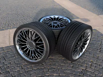  JrMania Rolling Ys plus Tires 3D print model