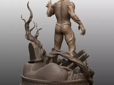 Vecna Stranger Things Realistic 3D Print Model 3D print model