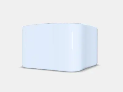 GLASIG Tealight holder Low-poly 3D model