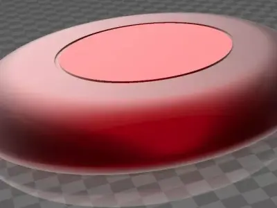 Regular and Golf Frisbee 3D print model