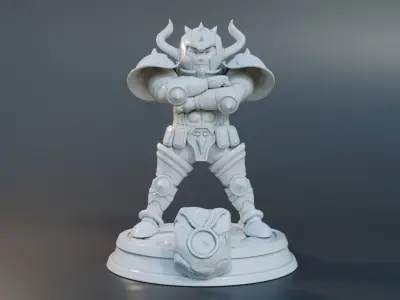  Aldebaran Chibi Statue 3D print model
