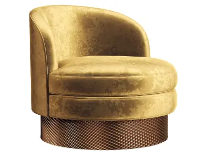 Club sofa chair 107 3D model