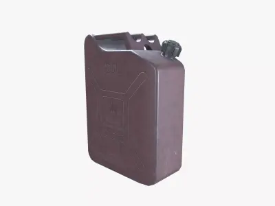 Fuel can 3D model