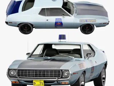 AMC javelin state trooper 3D model