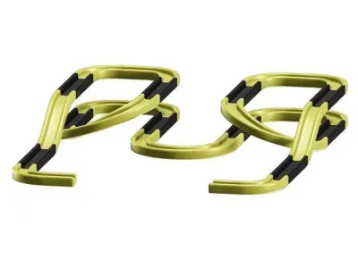 Toddler Race Track Toy 3D model