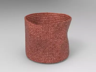 Grego Basket Low-poly 3D model