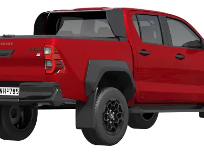 Toyota Hilux GR Sport 2 2024 3D model