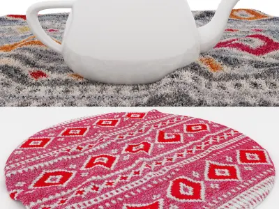 Rugs No 1018 Low-poly 3D model