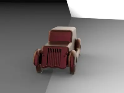 luxurious-toy-car 3D model