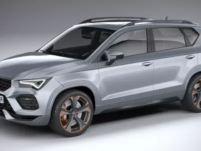 Seat Ateca Cupra 2021 3D model