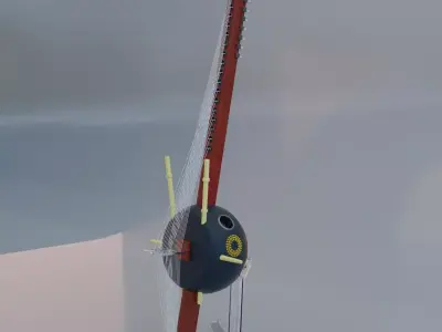 Kora Instrument - High Poly Free 3D model