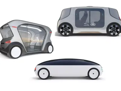 Collection Vehicle with Interior 3D Model Pack