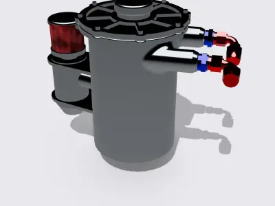 VC Valiant Promod 6 pce accessory set Battery Extinguisher etc 3D print model