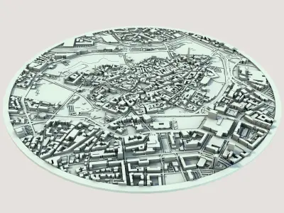 Tallinn City Estonia 3D print model