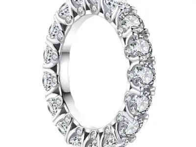 Band Ring 3D print model 81
