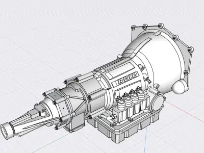 Gear Vendors Overdrive unit Drag Drive Powerglide 3D print model