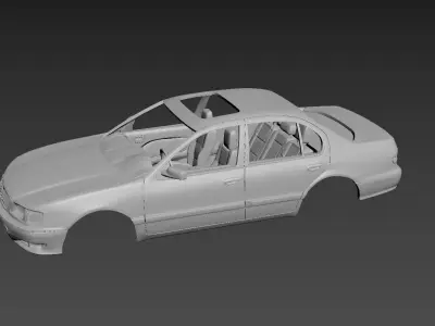 Infinity I30 1996 Body For Print 3D print model