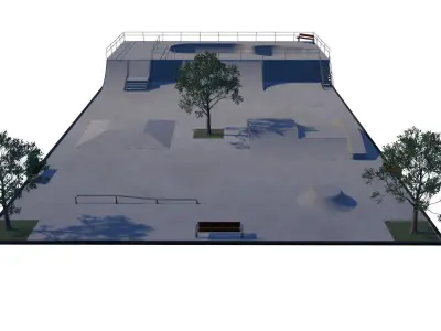 Skate park  3D model