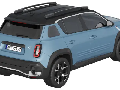 Renault 4 E-Tech 3D model