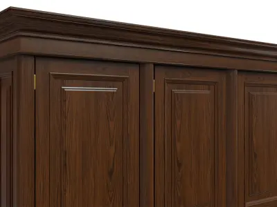 classic cabinet  01 08 3D model