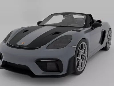 Porsche 718 Spyder RS 3D model
