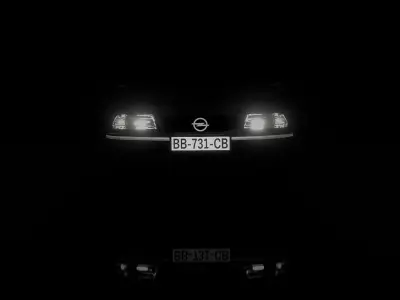 Opel Astra old Model  Free 3D model