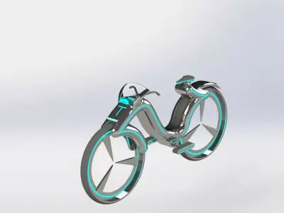 Future Bicycle 3D print model