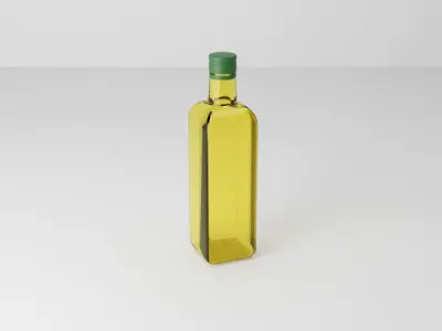 Oil bottle for home kitchen and indoor decoration  3D model