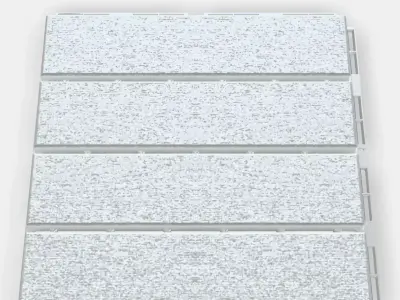 RUNNEN Floor decking outdoor 3D model