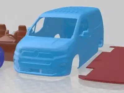 Citroen e Berlingo Van SWB 2024 Printable  3D print model