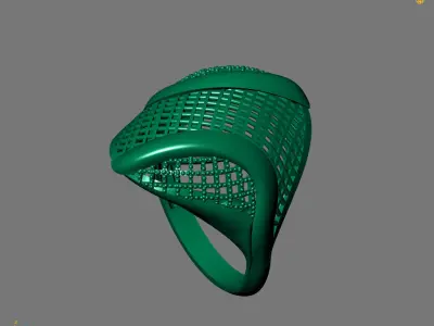 Women Plain Ring Ready STL Models Womens Ring 3d models 3D print model 15