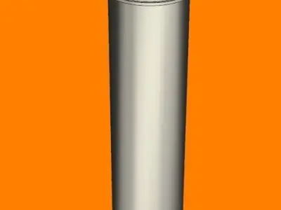 Effervescent tablet 3D print model