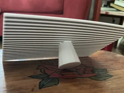 Paintless Dent Removal Reflection Board with Striped Pattern PDR 3D print model