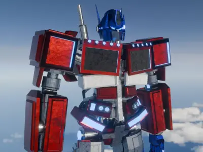 cybertronian optimus prime Free 3D model