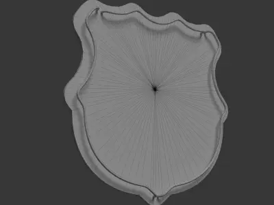 FC Barcelona football - soccer club logo neon wall decoration Free low-poly 3D model