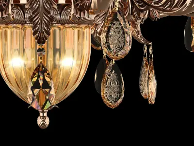 MD 89350-10-2 Osgona Chandelier 3D model