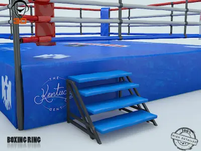 Boxing Box 3D model