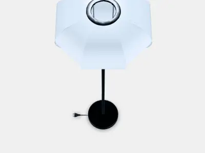BYGGKORN Lampadaire Low-poly 3D model