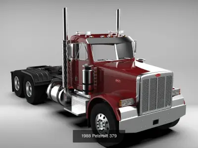 Trucks And Trailers 3D Model Collection